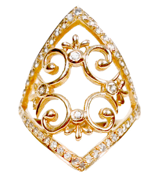 Signature White Sapphire Ring